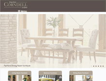 Tablet Screenshot of corndell.com